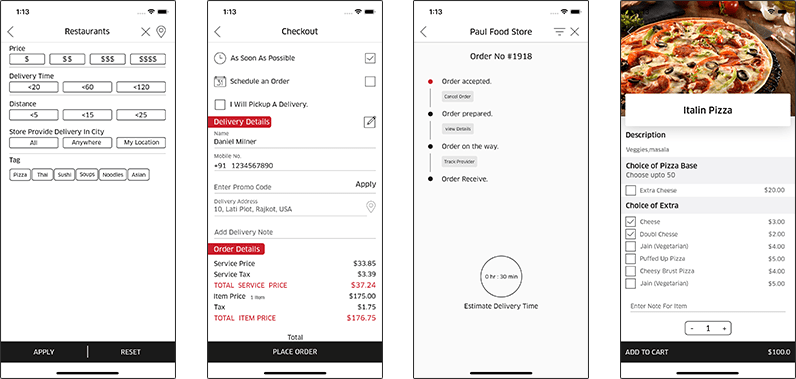 customer app for reservation system