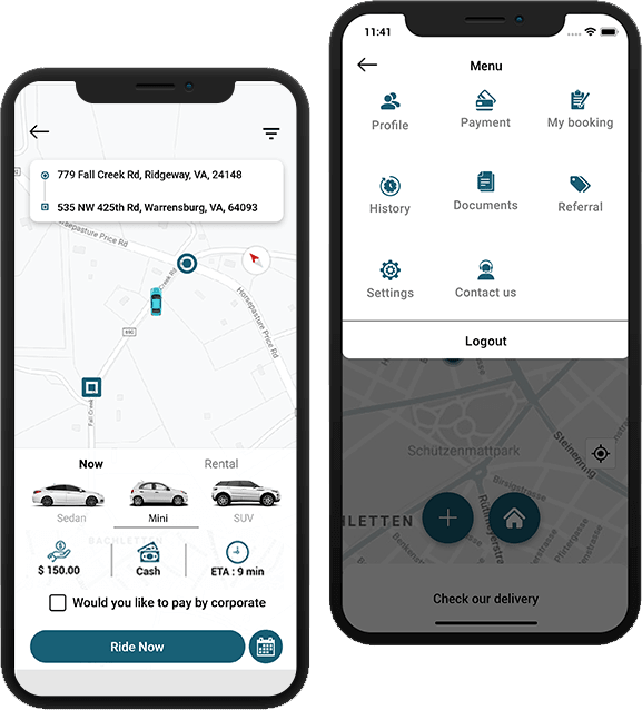 uber clone app for book a ride